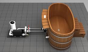 Japanese soaking + see all. Japanese Wood Ofuro Tub With Electric Heater Cedartubsdirect