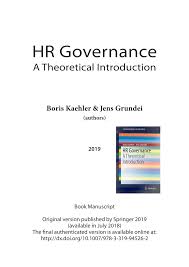 Pdf The Concept Of Management In Search Of A New Definition