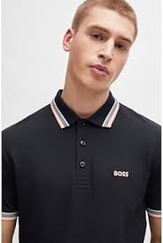 BOSS Mens Paddy Polo Shirt Black S: Buy Online at Best Price in UAE