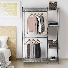 Yes, we carry a zinc plating product in seville classics closet organizers. 58 To 83 W X 14 D X 72 Seville Classics Expandable Double Rod Clothes Rack Closet Organizer System Closet Systems Clothing Closet Storage Rayvoltbike Com