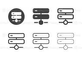 Technology Network Server Computer Internet Database System Data Information Center Networking Connection Hardw Pictogram Design Computer Icon Icon