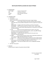 Tidak hanya itu dalam blog ini juga menerangkan tentang pengertian, fungsi, kerangka, dan contoh notulen. Notulen Penyuluhan Kie Oleh Sub Ppkbd Harjosari Docx