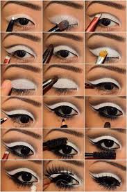Black And White Eyeshadow Makeup Pin On Women Tips