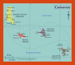 Exploring grande comore (comoros vlog #1). Regions Map Of Comoros Islands Maps Of Comoros Maps Of Africa Gif Map Maps Of The World In Gif Format Maps Of The Whole World