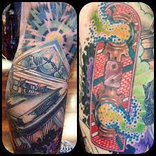 Back To The Future Superfan Back To The Future Tattoo Brown Tattoo Tattoos