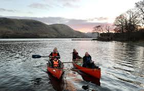 Canoeing On Ullswater Outdoor Adventure Activities Family Adventure Holidays Lake District