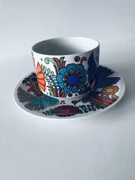 Grande Tasse Et Sous Tasse Acapulco Villeroy Et Boch Etsy Sous Tasse Villeroy Et Boch Tasse Cafe