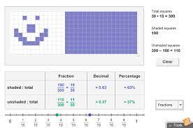 Set the speed to fast and click play. Percents Fractions And Decimals Gizmo Lesson Info Explorelearning