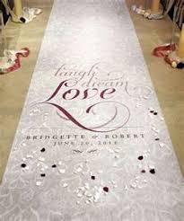 Love Wedding Runner Personalized Wedding Aisle Runner