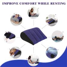 Sex Toy Furniture Pillow Position Cushion Triangle Inflatable Ramp  Furniture Positioning Deeper Support Men Women Couples Game - AliExpress