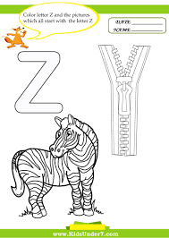 Things that start with the letter z. Free Printable Letter Z Coloring Pages Novocom Top