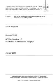 Check spelling or type a new query. Fw 203 Nowa Version 1 5 Normierte Warmezahler Adapter Regelwerk