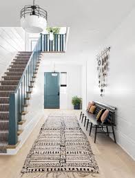 Our interior wood railings are fully finished and ready for installation. Modern Yet Inviting Farmhouse Style In The Beautiful New York Countryside Stairs Colours Home Stairs