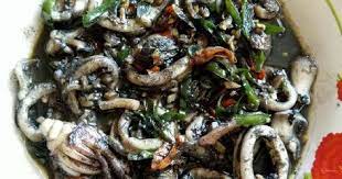 Resep Tumis Pedas Cumi Hitam Endesss Oleh Paramitha Intan Recipe Resep Resep Tumis Resep Makanan