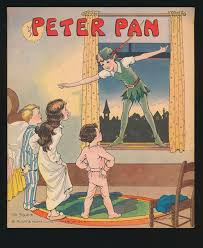 Peter Pan By Eulalie S Book Cover Illustration Peter Pan Book Children S Book Illustration