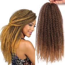 I wish i could give you guys a picture but that not an option up here and i did marley twist and they came out nice. Amazon Com Marley Twist Braiding Hair 3 Packs 18 Inch Afro Kinky Curly Hair Extension Synthetic Crochet Braids T27 Beauty