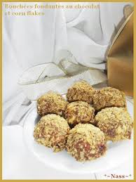 Bouchees Fondantes Au Chocolat Et Corn Flakes Les Creations De Nass Recette Facile Recette Alimentation