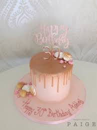 4.5 out of 5 stars. Rose Gold Drip Cake Female 30th Birthday Cake Novocom Top