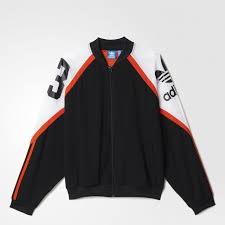 Adidas Black And Orange Jacket Adidas Originals Women Basketball Tracktop Jacket Aj8867 Black Basketball Clothes Adidas Bomber Jacket Adidas Activewear