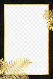 Download Free Png Of Vintage Flowers Gold Png Frame Illustration Black Banner By Katie About Png Attractive Beau Black Banner Tropical Frames Vintage Flowers