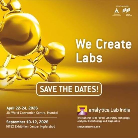 analytica Lab India 2026 — HITEX Exhibition Centre, Hyderabad, Telangana, India