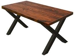 The height with the desktop is 50.5″. Office Desk With X Legs 30 Tall Industrial Style Desk Rustic Wood Steel Urban Wood Desk Modern Woodironandmore Handcrafted Questions Emails Us To Woodironandmore75 Gmail Com