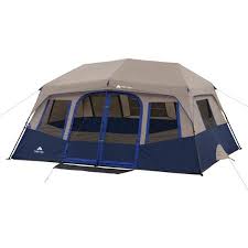 Ozark Trail 10 Person 2 Room Instant Cabin Tent Walmart Com Cabin Tent Family Tent Camping 10 Person Tent