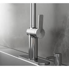 Get free shipping on qualified kohler kitchen faucets or buy online pick up in store today in the kitchen department. Kohler Koi 1 Handle Pull Down Kitchen Faucet 16 In Polished Chrome R22940 Sd Cp Rona
