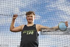 Portrait of Benjamin Shue posing during photo shoot at Riggin Field....  News Photo