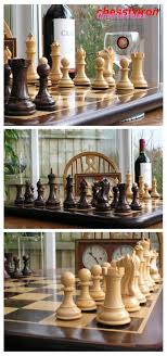 A Beautiful Solid Rosewood Chess Set This Set Is A Great Example Of A Luxury Chess Set With Its Classic Lines Chess Pieces Luxury Chess Sets Wooden Chess Set