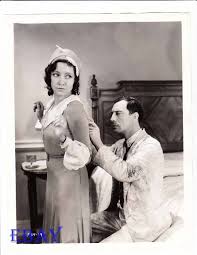 Buster Keaton Joan Peers Vintage Photo Parlor Bedroom And Bath Busters Silent Film Vintage Photos
