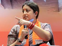 Maybe you would like to learn more about one of these? Smriti Irani Union Minister Smriti Irani Slams Arrest Of Arnab Goswami The Economic Times