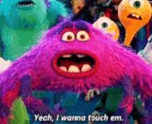 Monsters University I Want To Touch It Gifs Tenor