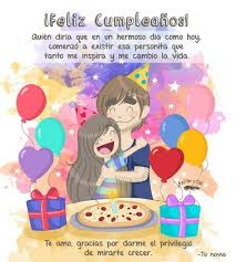No sabes cuanto me alegra celebrar un año maravilloso de tu vida, quiero felicitarte no solo por un año nuevo sino por ser ese ser maravilloso y bueno que eres, agradezco el que estés conmigo en todos los momentos dándome apoyo y seguridad, te mereces todo y más mi vida. Feliz Cumpleanos Feliz Cumpleanos Amor Imagen Feliz Cumpleanos Feliz Cumpleanos Esposo