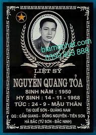 Mẫu bia mộ liệt sĩ