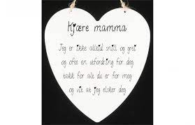 Er du en av de som leker real. Metallskilt Hjerte Kjaere Mamma Str 16x17 5cm Sparetorget