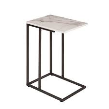 Harton C Shape End Table With Images Side Table End Tables Stylish Side Table