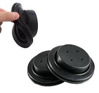 Black Rubber Dust Cover for Vehicle Car Headlight LED Bulb Seal Cap Accessories
