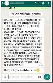 Ein aktueller kettenbrief bei whatsapp behauptet, der instant messenger hätte heimlich über nacht die. Whatsapp Hacker Die In Deinem Namen Pornos Veroffentlichen