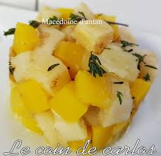 Le Coin De Carlos Macedoine D Antan Alimentation Plat Du Jour Plat