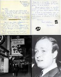 October 1961 - Letter from Paul to Peter Eckhorn at the Top Ten Club,  Hamburg  https://forums.stevehoffman.tv/threads/the-beatles-before-fame-photo-thread.995683/page-37