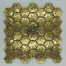 Màu Vàng Trang Trí Tường Gạch Thủ Công Kim Loại Gạch Mosaic| Alibaba.com