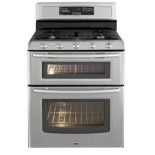 With the small top oven i havent been able to prepare a dish before the preheat. Maytag Gemini 6 Cu Ft Double Oven Gas Range With Self Cleaning Convection Oven In Stainless Steel Mgt8775xs The Home Depot Gas Range Double Oven Double Oven Gas Oven