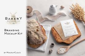 Bakery Branding Mockup Kit In 2020 Bakery Branding Bread Packaging How To Store Bread