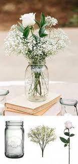 32 Oz Ball Jar Wide Mouth With Lid 12 Pack Simple Wedding Centerpieces Wedding Centerpieces Mason Jars Diy Wedding Decorations