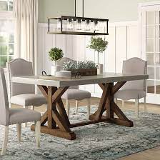 Check spelling or type a new query. Brooksville Trestle Concrete Dining Table Reviews Birch Lane