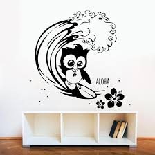 Oft bestimmt nicht die struktur der wand, ob sich das wandtattoo befestigen lässt oder nicht. Wandtattoo Eule Surfer Eulen Eulenwandtattoo M1539 Wandtattoo Eule Wandtattoo Wandtattoos