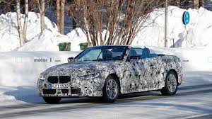 2021 Bmw 4 Series Convertible Spied With The Top Down In 2020 Bmw 4 Series Bmw 4 Bmw