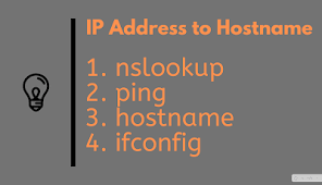 Java67: Unix Command To Find Ip Address From Hostname - Linux Example