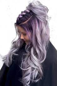 From the lightest lilac to deep eggplant that almost looks black, purple ombre looks great against any natural or dyed base color, but you'll want to select a shade that compliments both your existing hair color and skin tone. 50 Cosmic Dark Purple Hair Hues For The New Image Lovehairstyles